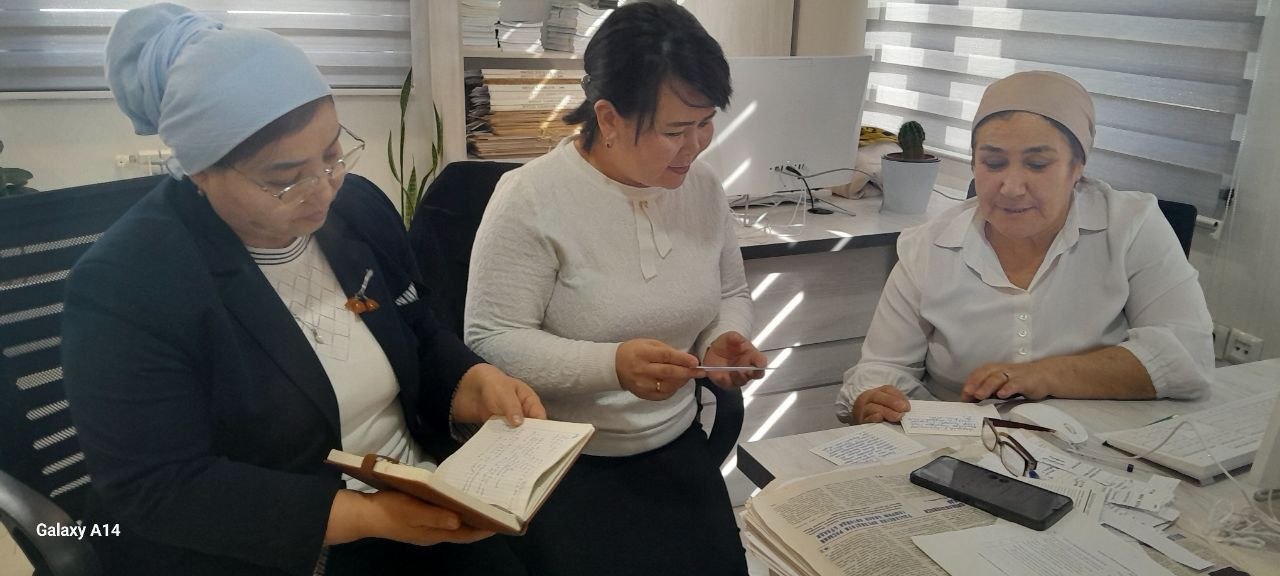 Zarbdor AKM xodimlarining viloyat markaziga tashrifi