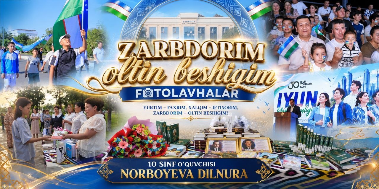 "Zarbdorim – oltin beshigim" fotolavhalar tanlovi