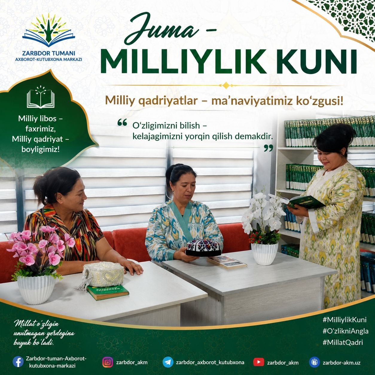 JUMA — MILLIYLIK KUNI